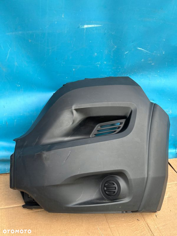 DUCATO BOXER JUMPER L4 Max 17- ZDERZAK NAROŻNIK PRZEDNI LEWY LISTWA CZARNY - 5