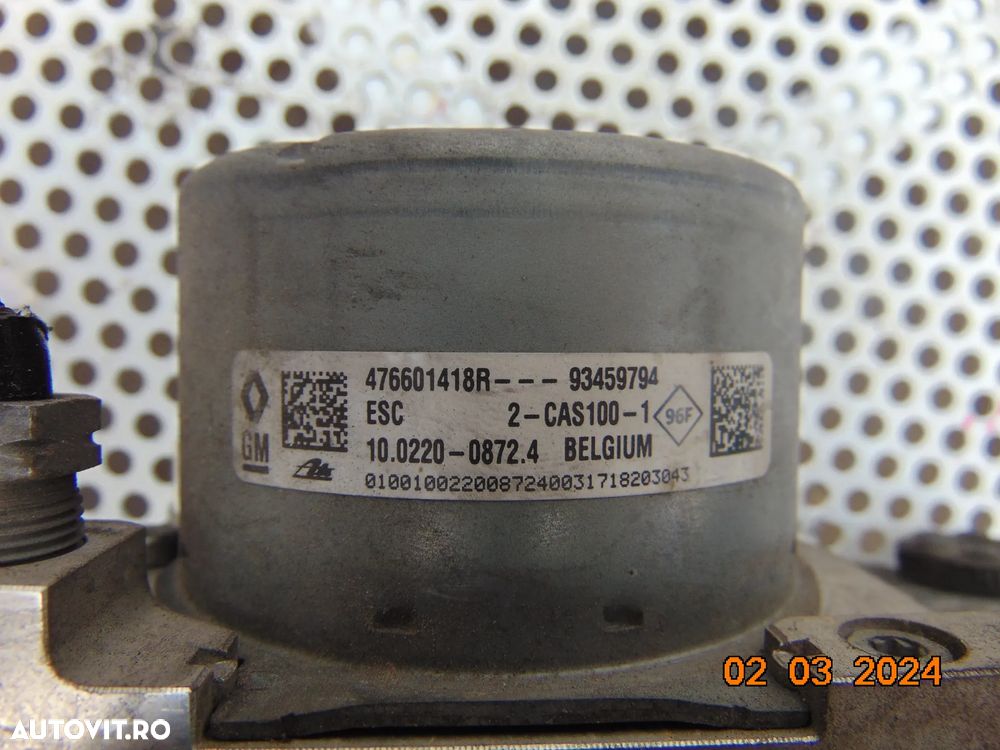 Modul abs renault Trafic 2014-2022 Opel Vivaro ecu calculator abs trafic 3 cod r - 4