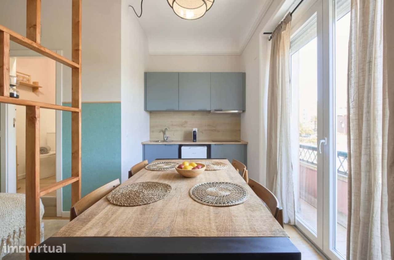 Studio in Lisbon (close to metro station) - Studio B - Grande imagem: 3/30