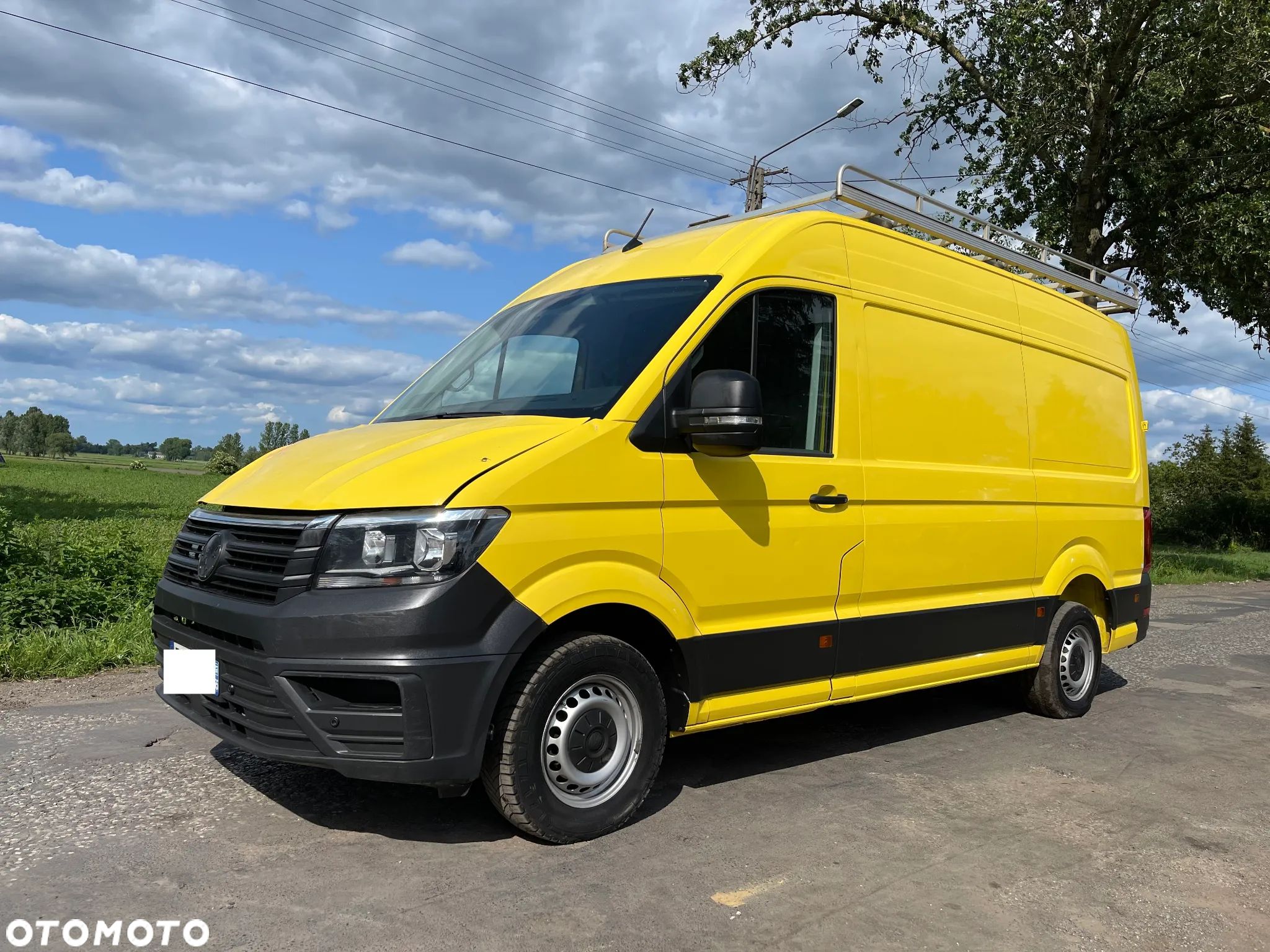 Volkswagen Crafter ROK 2018 Nowy model Średniak Średni 2.0 TDI 140 KM KLIMA - 1