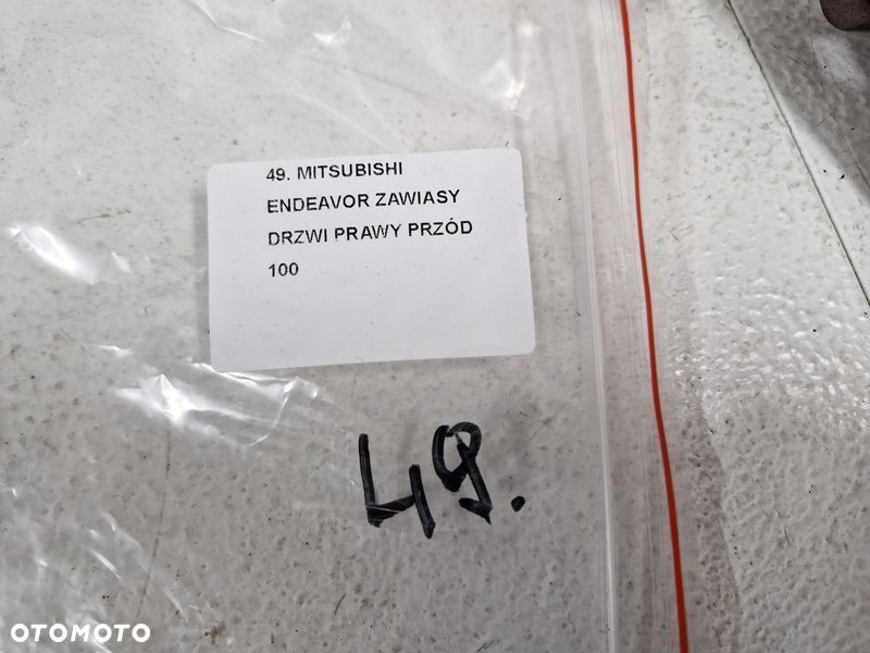 mitsubishi endeavor zawiasy drzwi prawy przód prawe przednie - 5