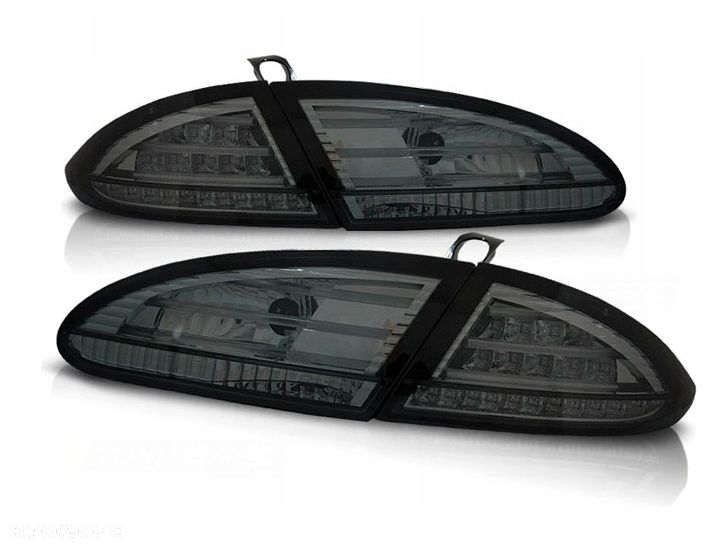 LAMPY DIODOWE SEAT LEON OD 06.2005 DO 2009 SMOKE LED LEDY - 2