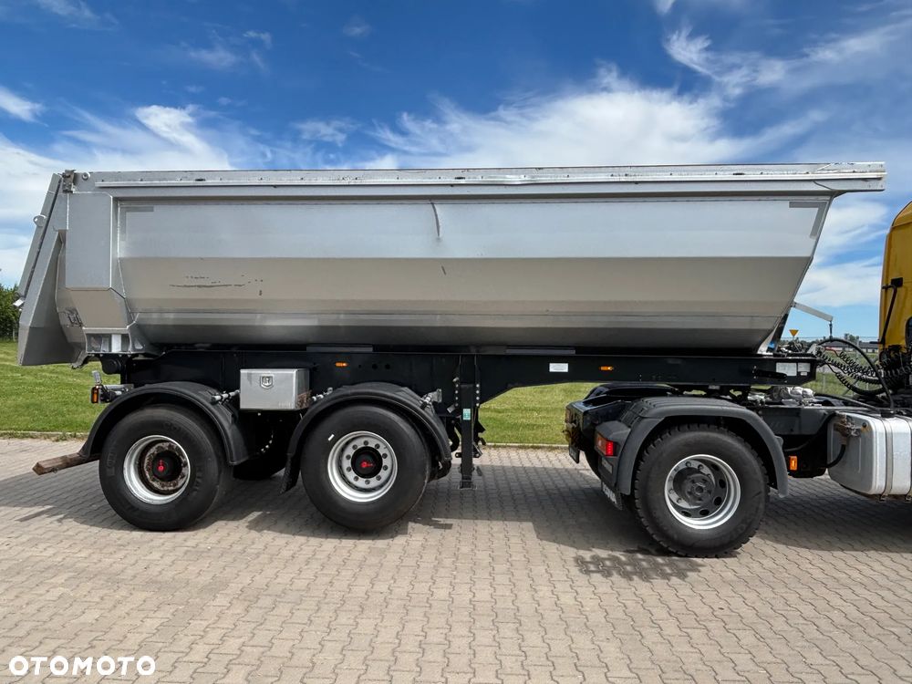 Reisch RHKS-2_SR-06 naczepa wywrotka 2 osie szeroki rozstaw osie 10 ton , DMC zestawu 38 ton (nie SCHMITZ , Schwarzmuller, Carnehl , Meiller, Langendorf). stalowa, do robót ziemnych - 4