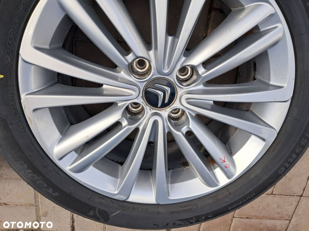 citroen c4 ii b7 felgi aluminiowe 16" 9687802977 4x108 7j et29 205/55r16 - 10