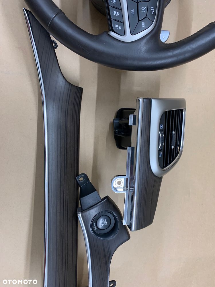 Jeep Grand Cherokee lV WK2 Lift 13-20r Kierownica Skórzana + Drewno Brązowa - 4