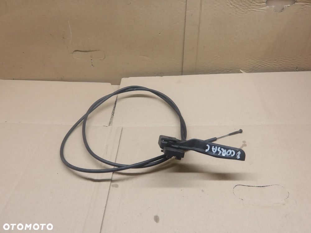 OPEL CORSA C 00-03 1.2B LINKA RĄCZKA OTWIERANIA MASKI - 1