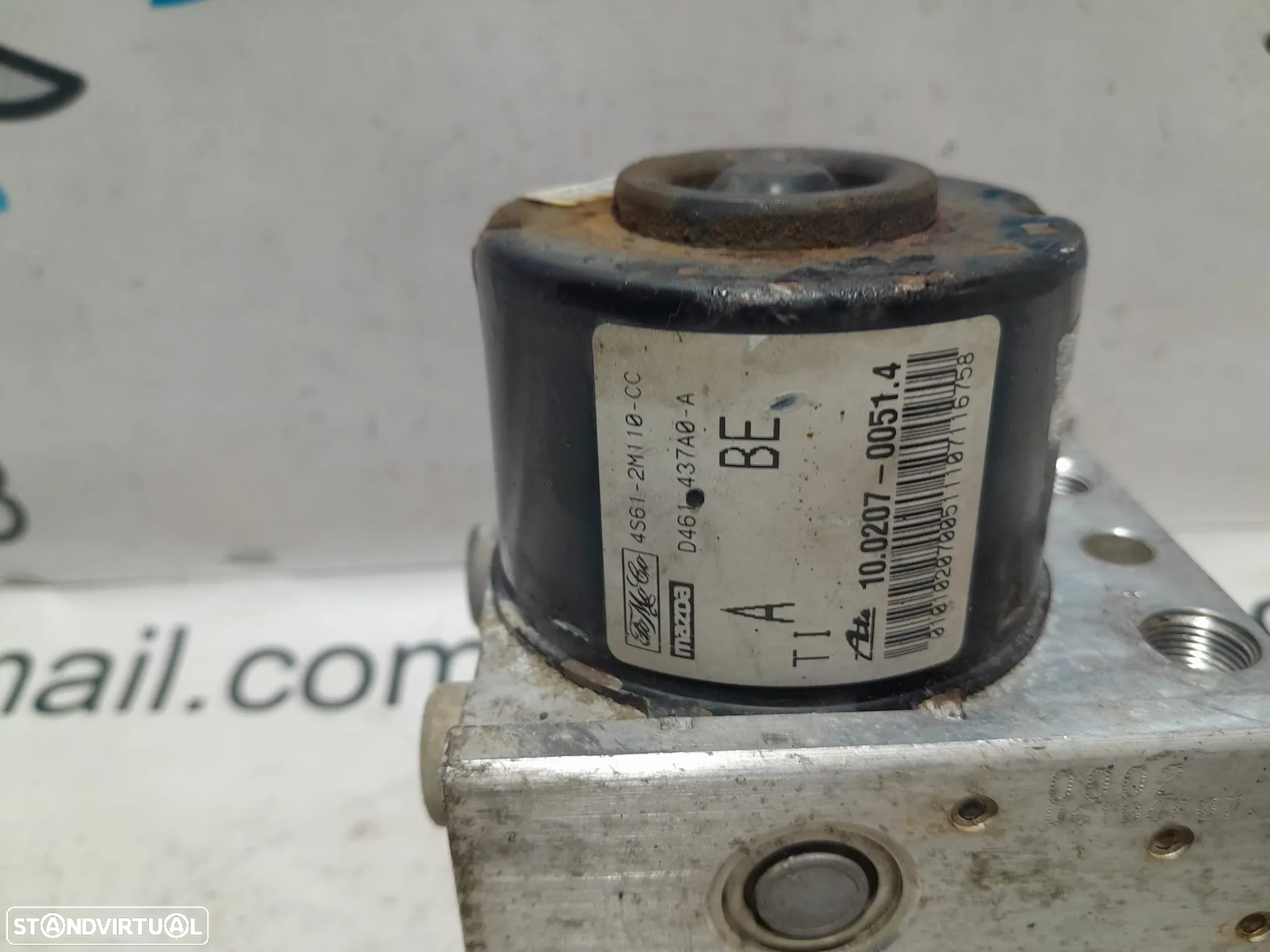 ABS MODULO BLOCO HIDRAULICO MAZDA 2 DY 1.2i 16V 75CV FUJA 4S612M110CC FORD FIESTA V 5 MK5 1.3i 1.4i - 2