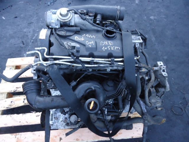 Silnik Komplet VW Audi Skoda 1.9 TDI 105KM BXE 07r - 1