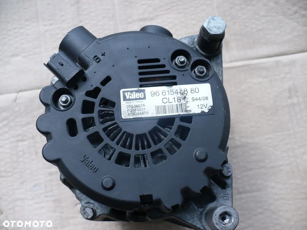 PEUGEOT CITROEN 2.0HDI 2.2HDI ALTERNATOR 9661544880 VALEO 180A. ORYGI.