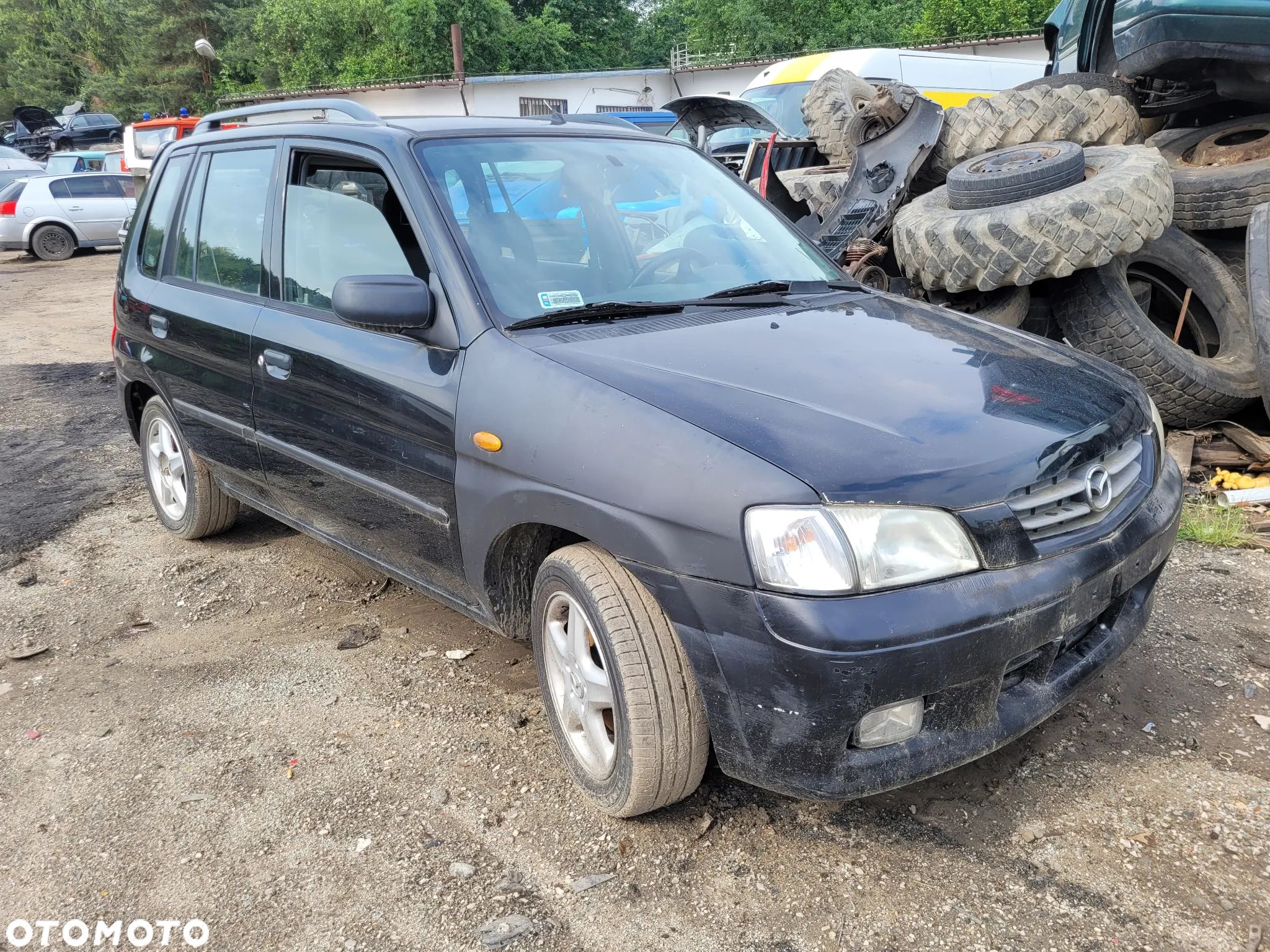MAZDA DEMIO A3F maska pokrywa silnika klapa bagażnika zderzak lampa reflektor pas przedni stop lampy halogeny - 1