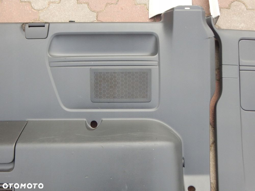 vw t5 lift t6 caravelle środek wnętrze tapicerka podsufitka 2-drzwi komplet - 12