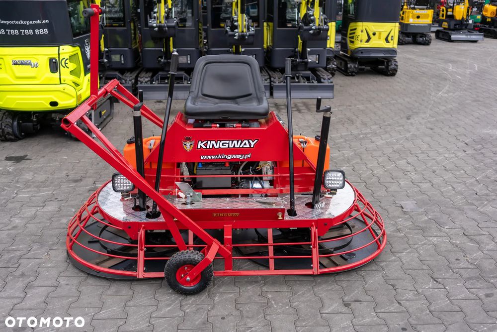 Kingway zacieraczka do betonu podwójna samojezdna  silnik HONDA/LONCIN - 2