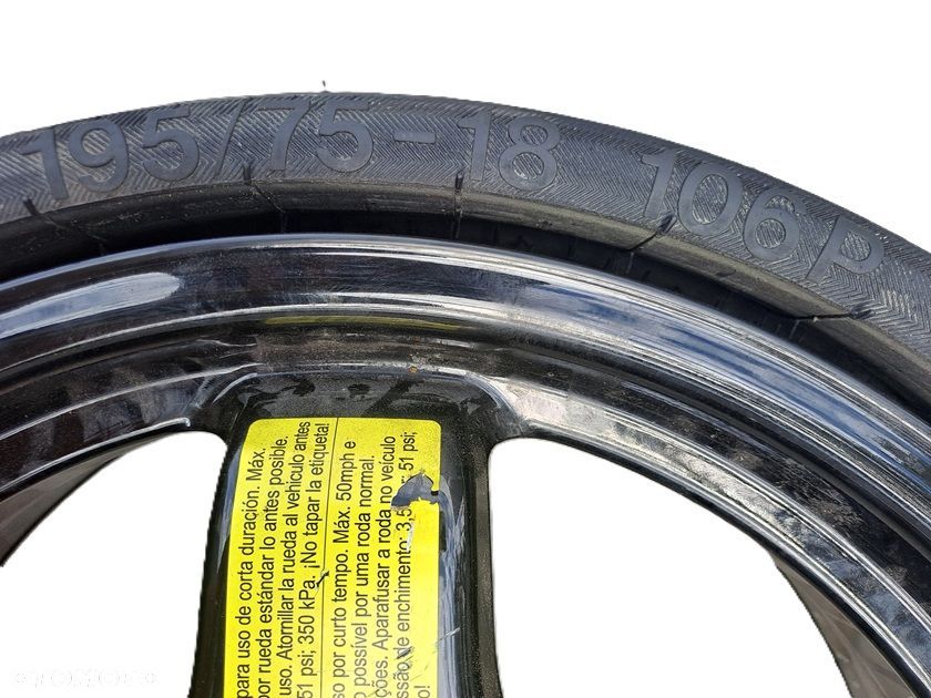 audi q5 8r koło dojazdowe zapasowe 195/75/18 8r0601025h - 3