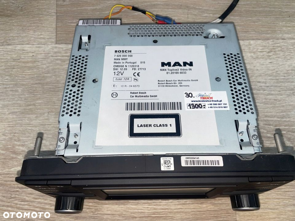 RADIO NAWIGACJA MAN TGX TGS 81281006033 NR 30 - 2