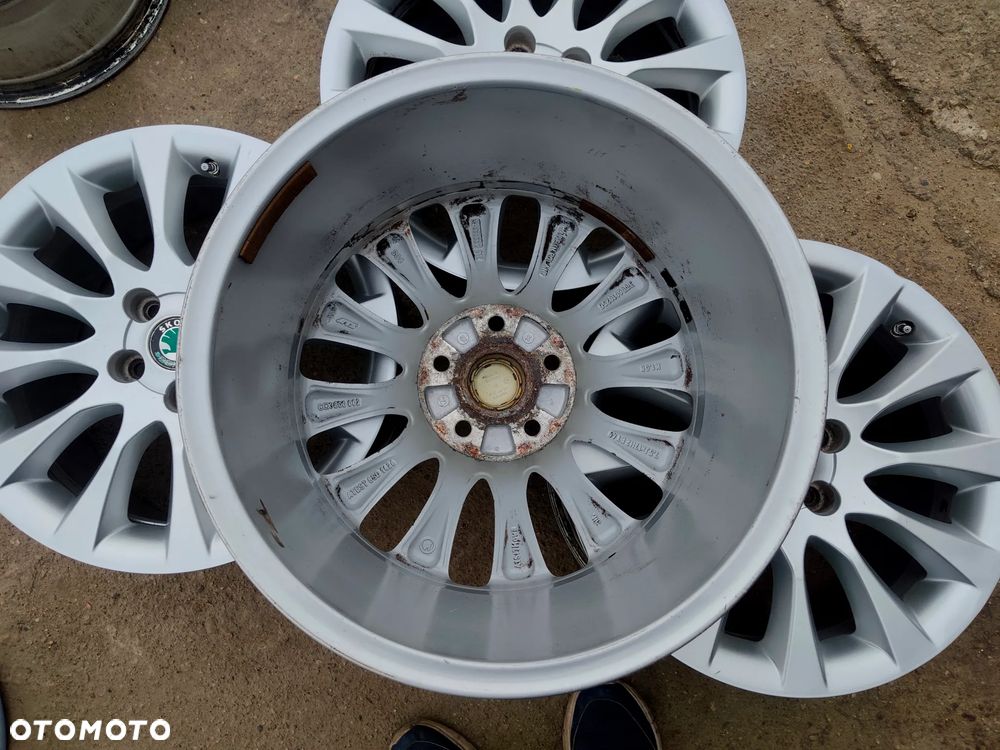 5x112 Felgi Aluminiowe Alufelgi Oryginalne 17 Koła 3T0 SKODA OCTAVIA II III IV 2 3 4 SUPERB YETI KODIAQ KAROQ Legnica ALU-RAD VW SEAT AUDI - 11