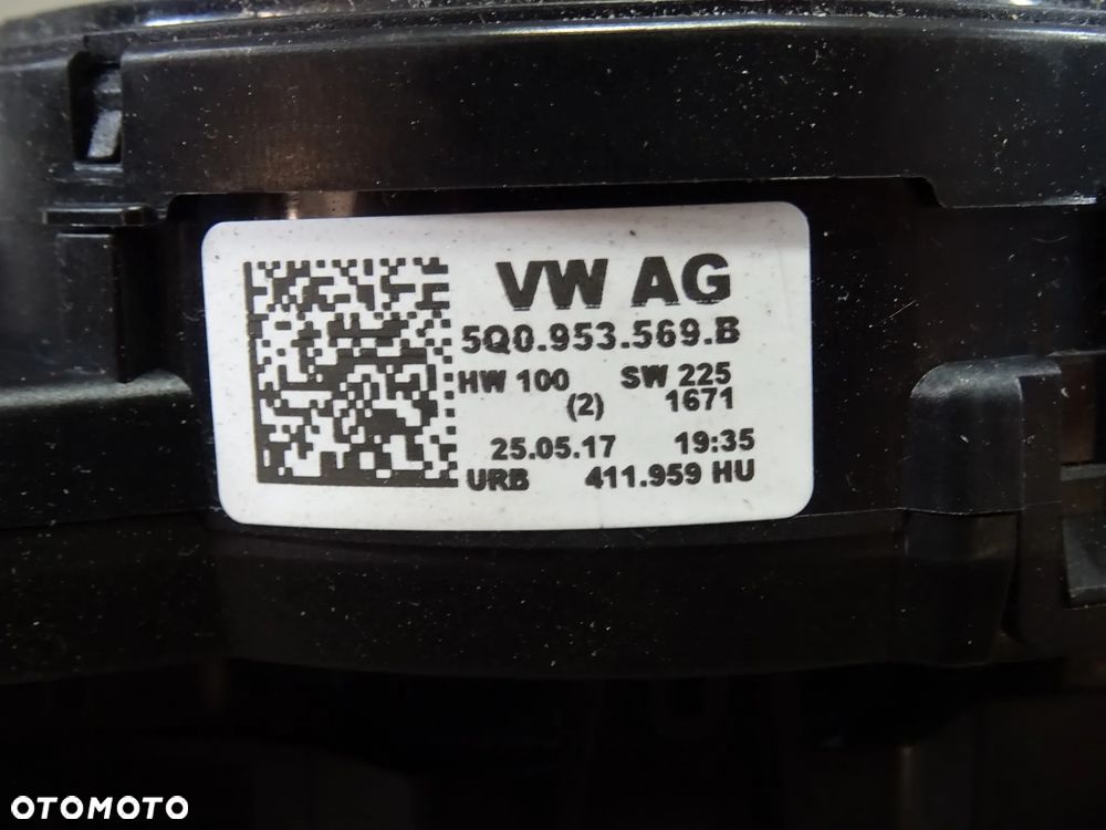 5Q0953569B 5Q0953502AJ przelacznik manetki tasma VW Passat B8 Golf VII czesci - 5