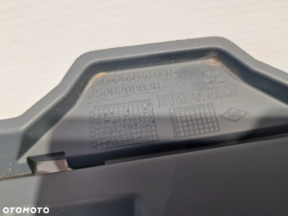 RENAULT CLIO IV , LIFT 12-19 NOWY ORYGINALNY DYFUZOR / SPOJLER / DOKŁADKA ZDERZAKA TYLNEGO TYLNIEGO TYŁ , NR 850B20903R , NR AUKCJI DT936 - 9