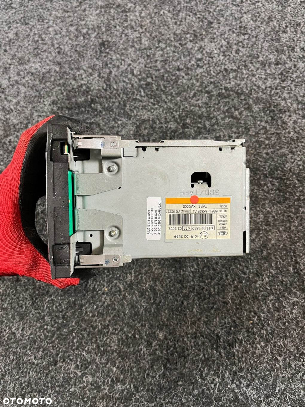 ford radio fabryczne Visteon 5000c  kod 6S61-18K876-AJ - 8