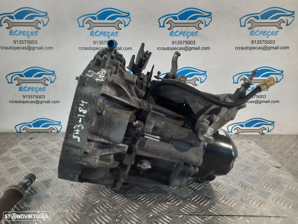 CAIXA VELOCIDADES MANUAL RENAULT TWINGO II 2 MK2 1.2i TURBO 16V 100CV D4F764 JH3184 - 1