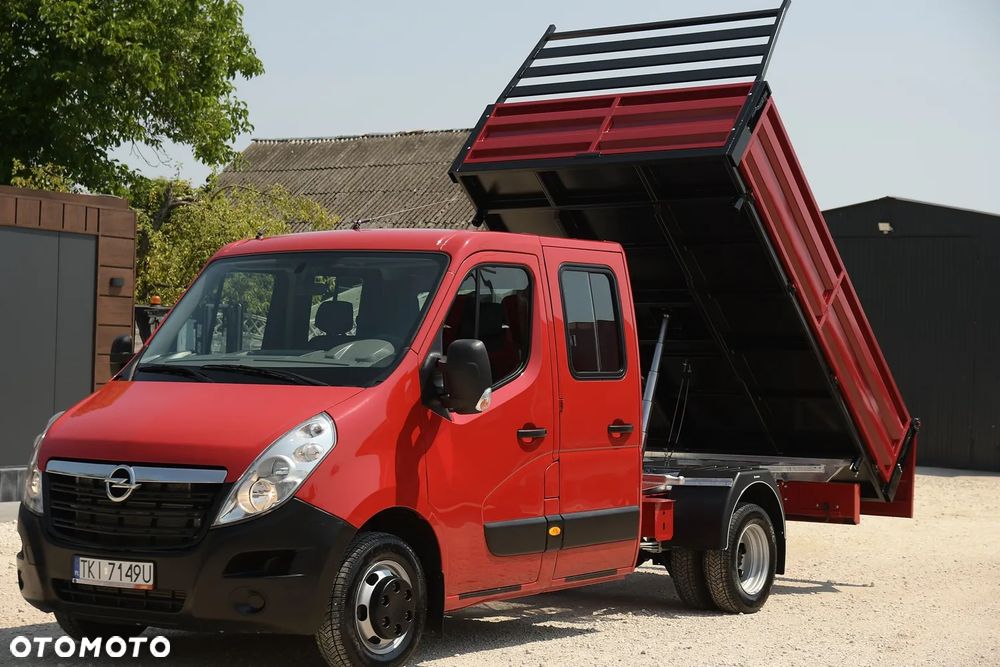 Renault MASTER MOVANO 2.3 CDTi * WYWROTKA 3-STRONNA * BRYGADOWY * DOKA 7-OSÓB * - 1