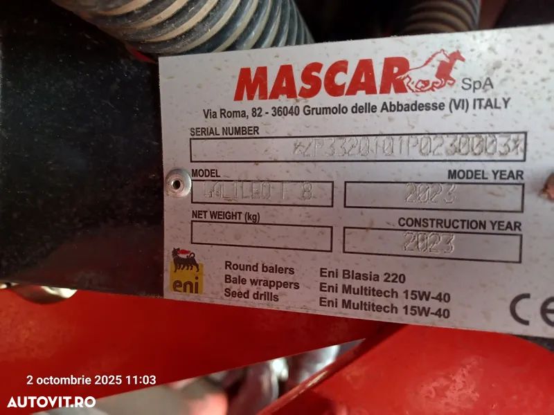 Altul MASCAR GALILEO F,8-5 SP FERTILIZARE 95 - 5