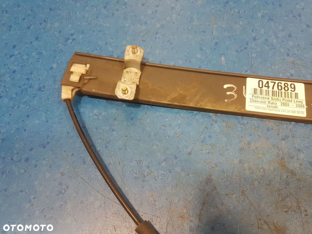 CHEVROLET MATIZ PODNOŚNIK SZYBY PRZÓD LEWY 96485141 - 4