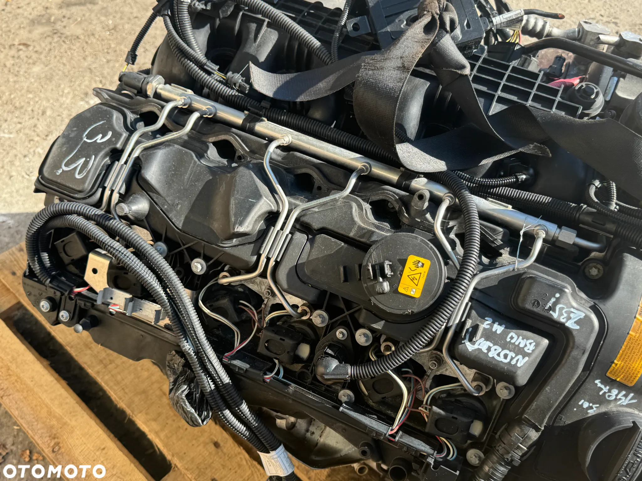 silnik n55b30a 3.0t bmw f20 235i kompletny 148 tys - 14