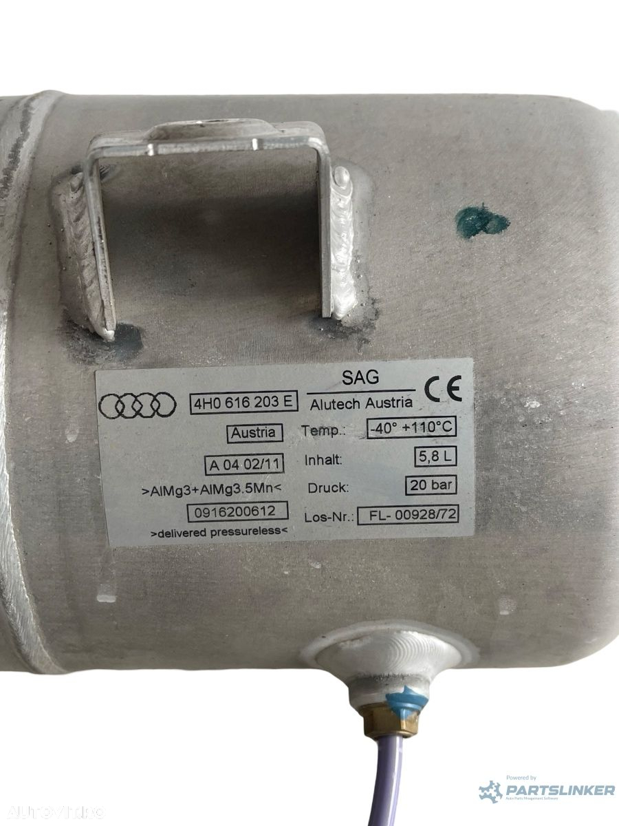 Butelie perne aer AUDI A8 III 4H2, 4H8, 4HC, 4HL 2009 - 2018 3.0TDI 4H0616203E - 3