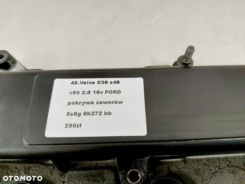 VOLVO C30 S40 II V50 FORD 2.0 B 16V POKRYWA ZAWORÓW 5S6G-6K272-BB - 2