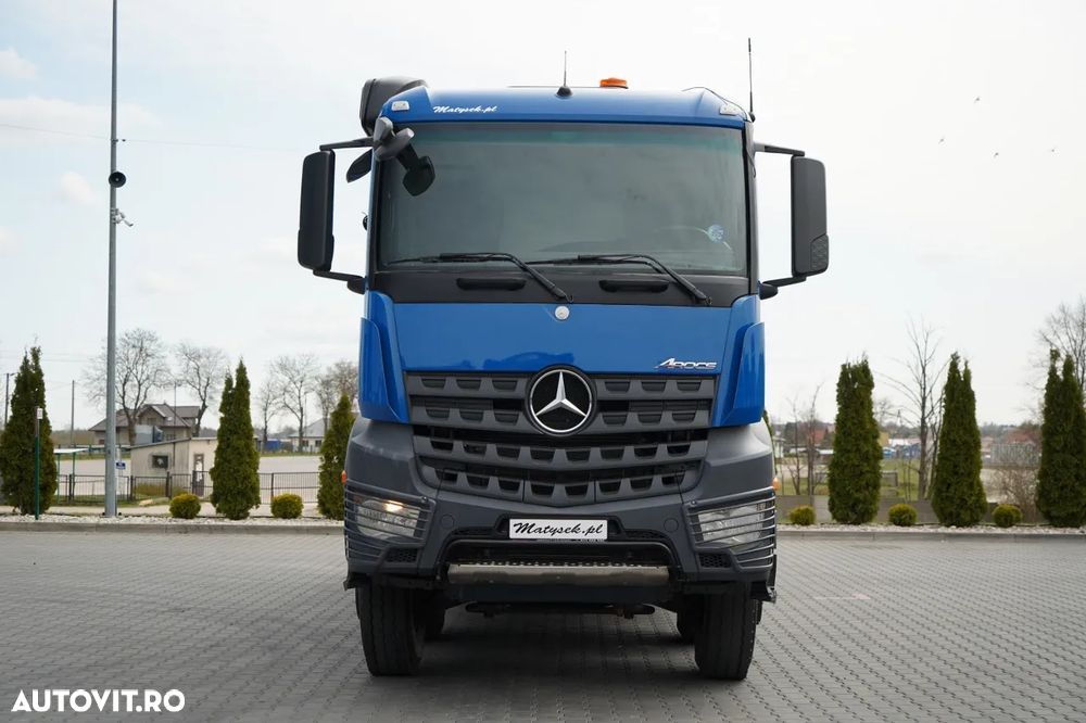 Mercedes-Benz AROCS 4145 / 8X8 / WYWROTKA TYLNOZSYPOWA / KH-KIPPER 6 M / AUTOMAT / EURO 6 - 15