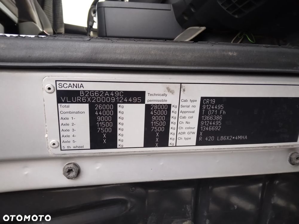 Scania R420 26.420 DŹWIG PM40SP 17 TON PILOT - 35