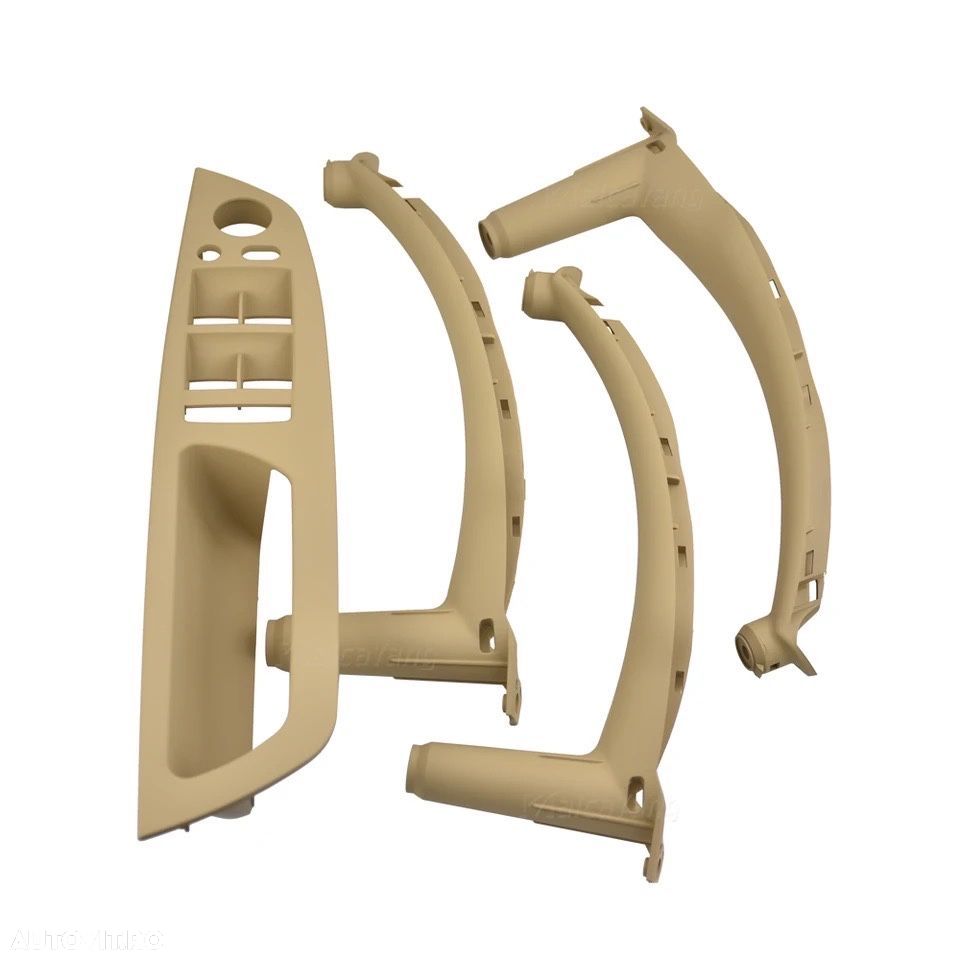 Set manere interior Bmw X5 e70 X6 e71 crem,negru complet - 8