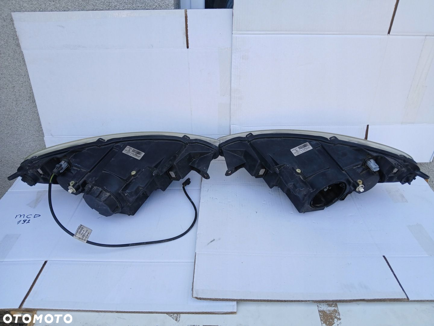 PEUGEOT 807 lampa lewa prawa przód 1401105780 1401105680 Europa - 6