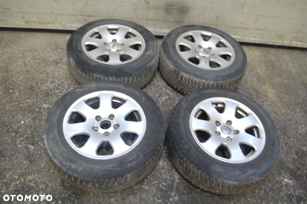 ALUFELGI OPONY 195/65R15 ZIMA 8E0601025 7J ET42 AUDI A4 B6 5X112 - 14