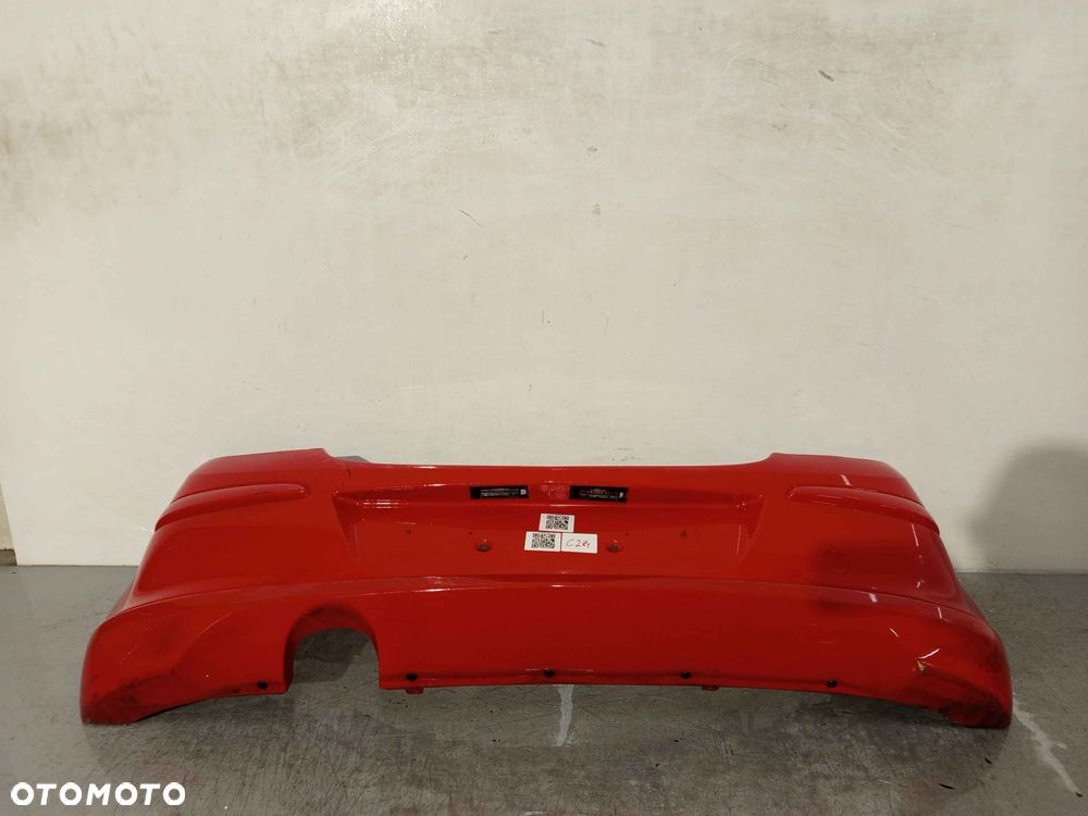 ^ ZDERZAK TYŁ TYLNY OPEL CORSA D Y547 CZERWONY 3D 3 DRZWI HB DOKŁADKA ! - 1