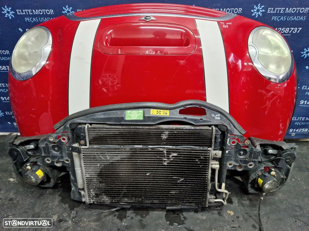 Frente completa usada MINI COOPER S R53 R50 capot parachoques oticas guardalamas - 8