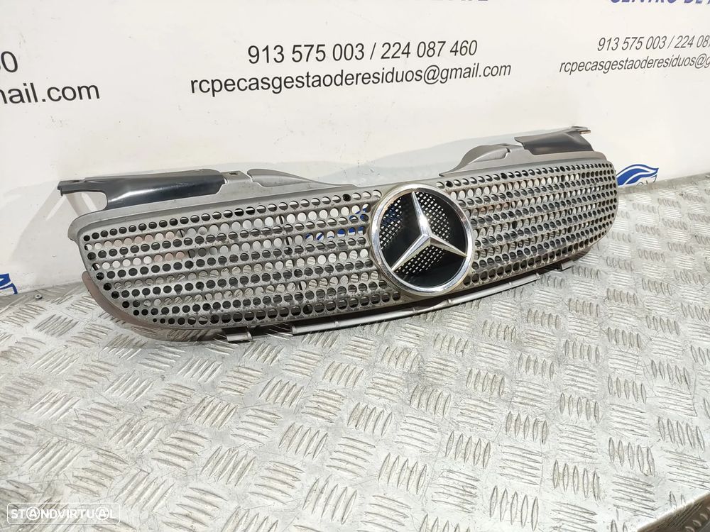 Grelha Central Pará-choques Frente Frontal Mercedes Benz SLK R170 Original - 4