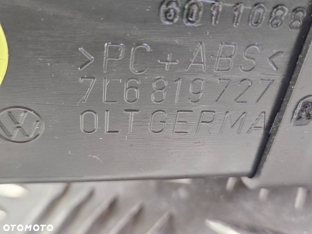 VW TOUAREG 7L 03-09R KRATKA NAWIEWU KRATKA SRODKOWA DESKI KRATKA SCHOWKA 7L6819727 R - 6
