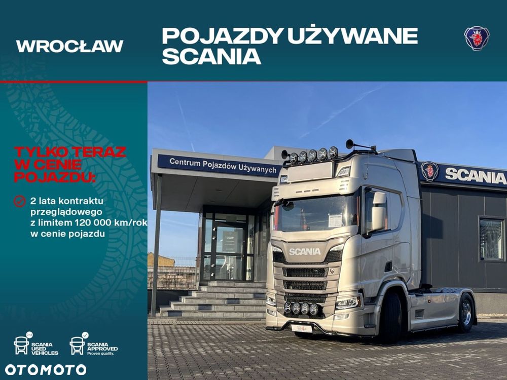 Scania R560A4X2NB Hydraulika Osłony Halogeny - 1