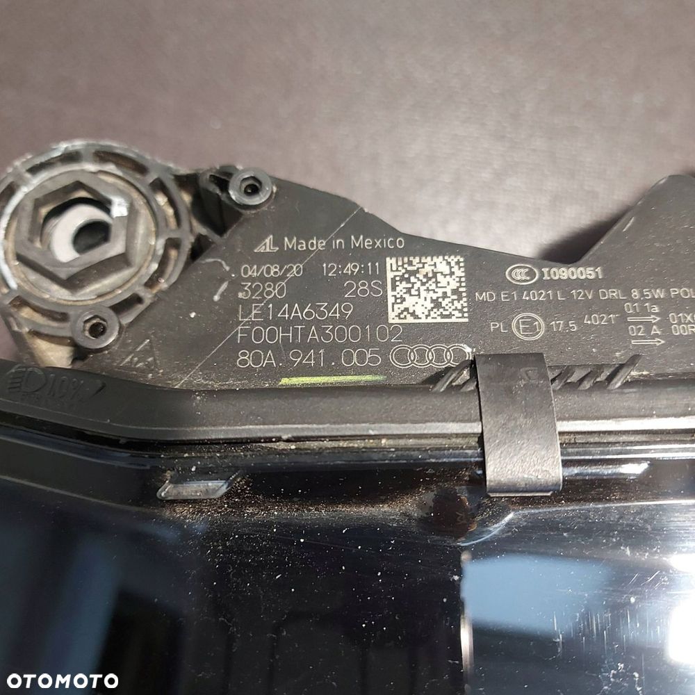 Audi Q5 80A XENON Z LED Komplet Lamp przód 80A941005/80A941006 - 9