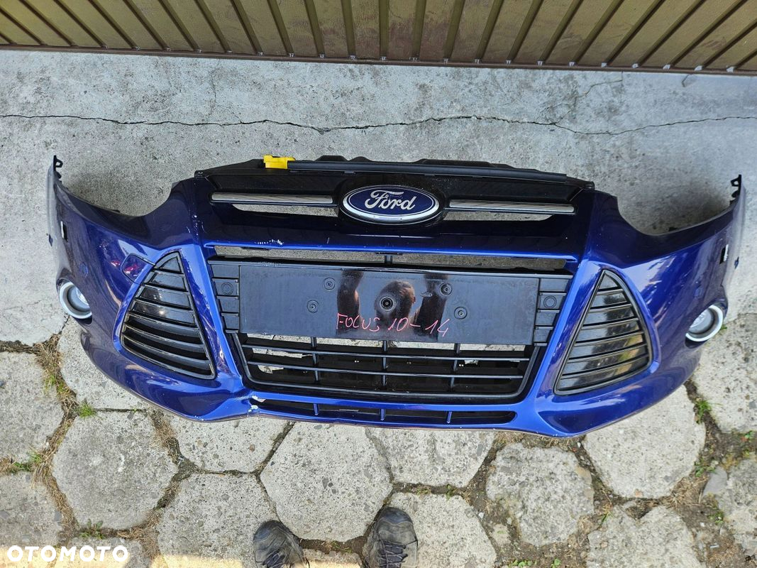Ford Focus mk3 III 3 10-14 pdc xenon zderzak przedni przód $ - 4