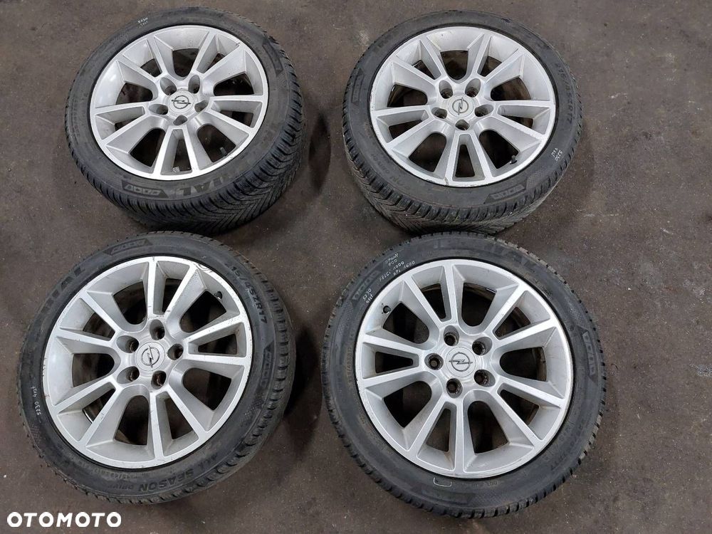 FELGI ALUMINIOWE 4 SZT KOMPLET BORBET 5x110 7Jx17 ET39 FI65,1 OPEL - 1