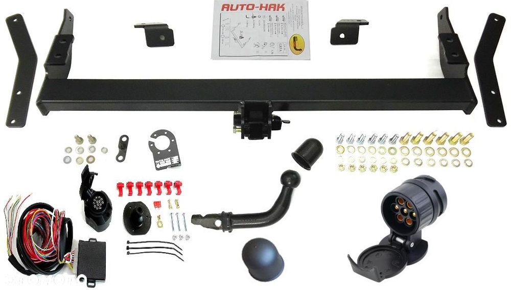 MARKOWY NOWY AUTO hak holowniczy + MODUŁ 13PIN + ADAPTER 13/7P FIAT TALENTO II 2 L1+L2 od2016 SŁUPSK
