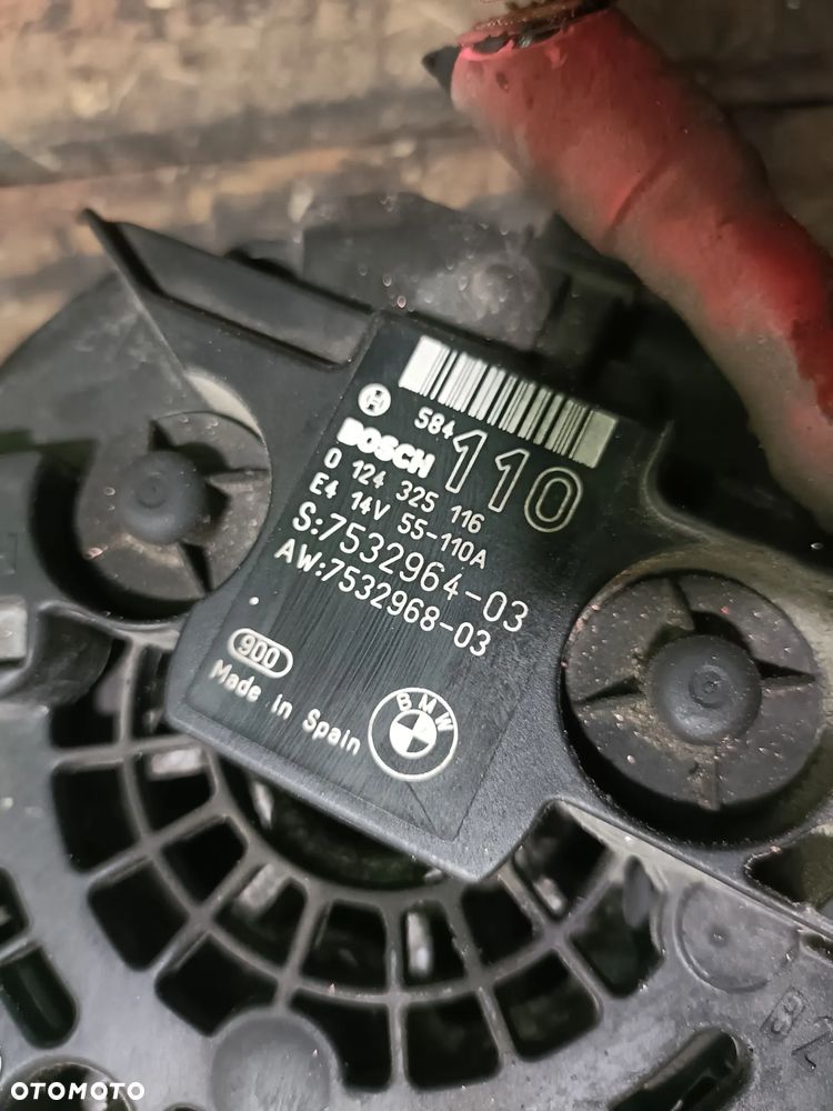 BMW seria 1 E81 04-13 1,6 B alternator BOSCH 0124325116 * - 5