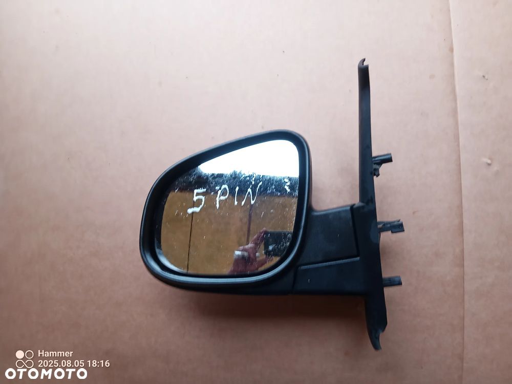 KANGOO II CITAN lusterko lewe 5PIN - 2