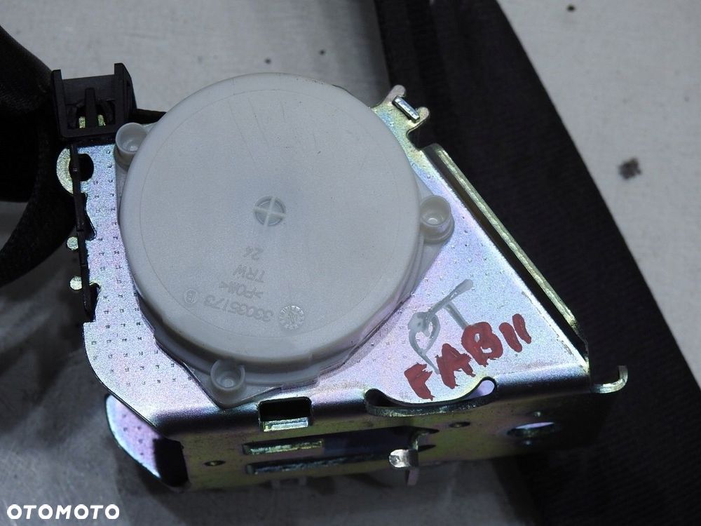 PAS BEZPIECZEŃSTWA PRAWY TYŁ SKODA FABIA II HB - 3