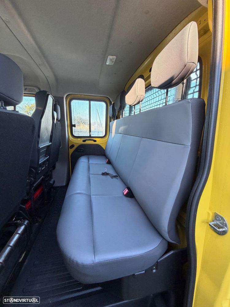 Renault MASTER T35 2.3 DCI L3 CABINE DUPLA 7 LUGARES E CAIXA - 15