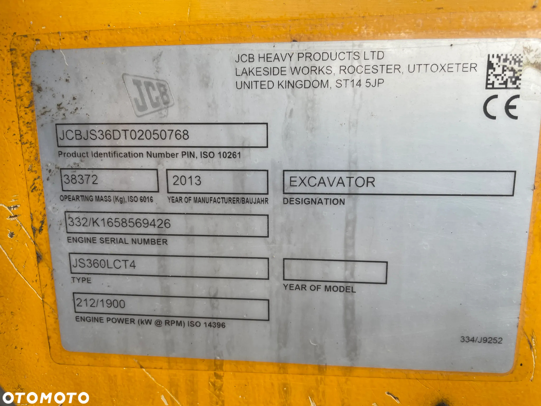 JCB JS360LCT4 - 10