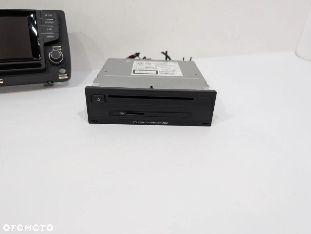 VW GOLF VII RADIO NAWIGACJA WYŚWIETLACZ CZYTNIK 5G0919605 5G0035819A - 4