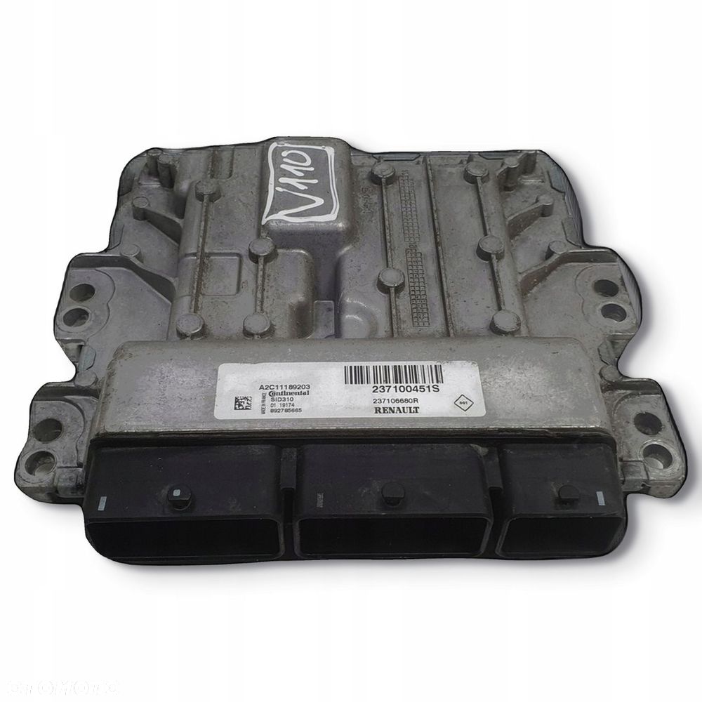 Kangoo III 1.5 DCI STEROWNIK SILNIKA Komputer 237100451S A2C11189203 - 6